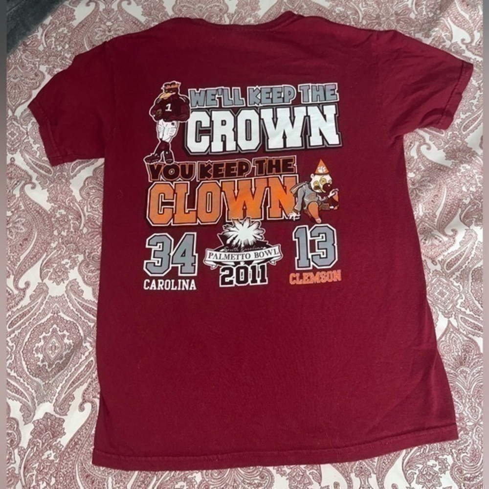University of South Carolina Gamecocks Palmetto Bowl Tee shirt. Size small